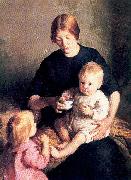 Page, Marie Danforth Mother and Child oil painting reproduction